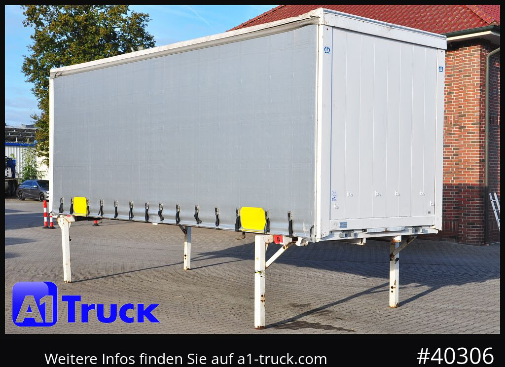 KRONE Wechselbrücke 7,45, Code XL, guter Zustand - Schuifzeilen laadbak: afbeelding 1 KRONE Wechselbrücke 7,45, Code XL, guter Zustand - Schuifzeilen laadbak: afbeelding 1