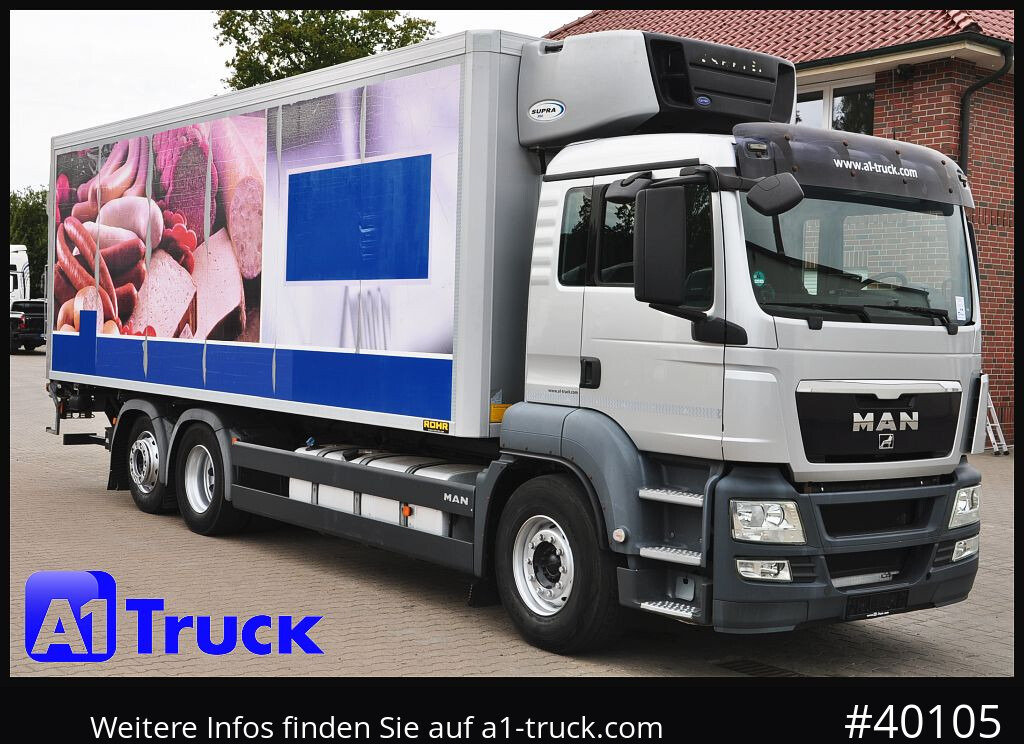 MAN TGS 26.360, Carrier 950 Rolltor LBW, Lift - Koelwagen vrachtwagen: afbeelding 1 MAN TGS 26.360, Carrier 950 Rolltor LBW, Lift - Koelwagen vrachtwagen: afbeelding 1