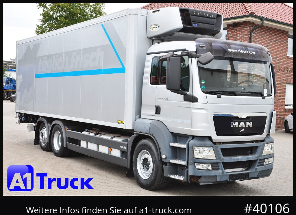 MAN TGS 26.440, Carrier 850 Rolltor+ LBW, Lift - Koelwagen vrachtwagen: afbeelding 1 MAN TGS 26.440, Carrier 850 Rolltor+ LBW, Lift - Koelwagen vrachtwagen: afbeelding 1