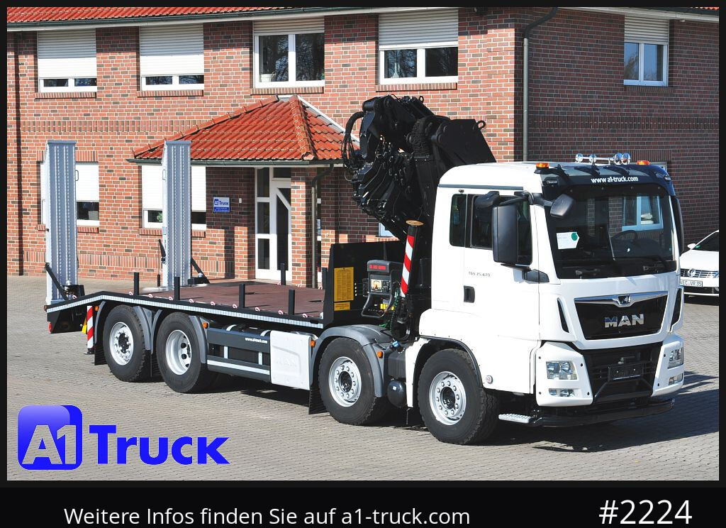 MAN TGS 35.470, Hiab SX 322 E6 Jib, 8x2 - Kraanwagen: afbeelding 1 MAN TGS 35.470, Hiab SX 322 E6 Jib, 8x2 - Kraanwagen: afbeelding 1