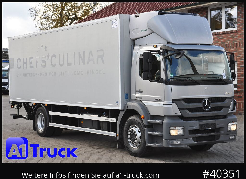 MERCEDES-BENZ 1826 LL Carrier 1250 Mt, 3 Kammern, Automatik - Koelwagen vrachtwagen: afbeelding 1 MERCEDES-BENZ 1826 LL Carrier 1250 Mt, 3 Kammern, Automatik - Koelwagen vrachtwagen: afbeelding 1