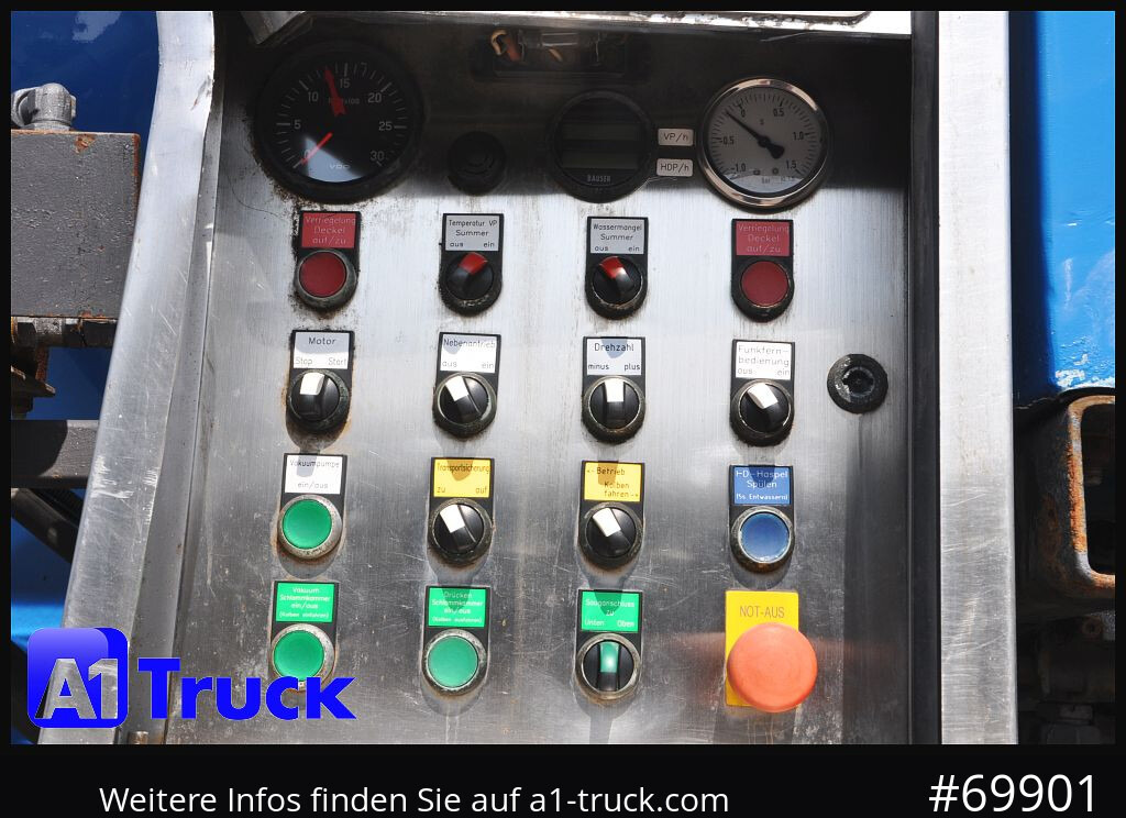 MERCEDES-BENZ 2541 Actros Saug-Spülwagen Hellmers, 15,5m³, - Vacuümwagen: afbeelding 3 MERCEDES-BENZ 2541 Actros Saug-Spülwagen Hellmers, 15,5m³, - Vacuümwagen: afbeelding 3