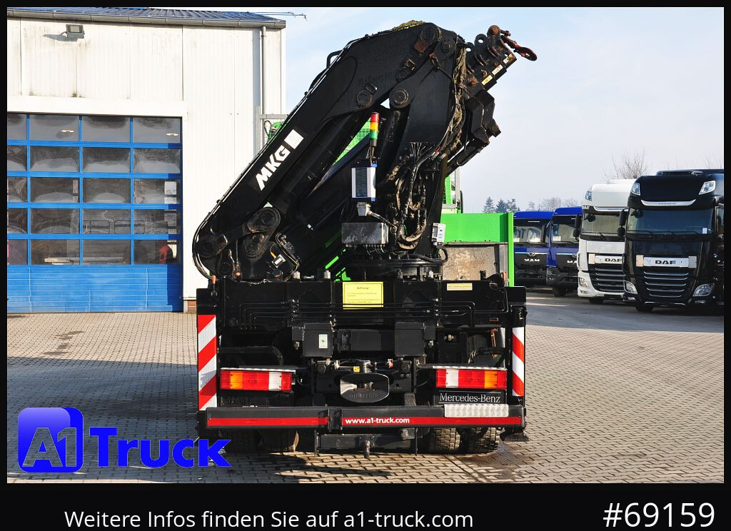 MERCEDES-BENZ Actros 1844 MP3, Kran MKG 291 HP 5+3 Funk, TÜV 06/2026 - Kraanwagen: afbeelding 3 MERCEDES-BENZ Actros 1844 MP3, Kran MKG 291 HP 5+3 Funk, TÜV 06/2026 - Kraanwagen: afbeelding 3