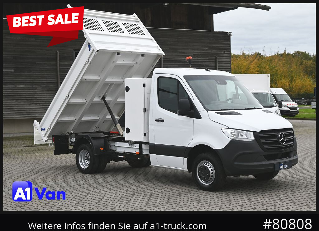 Kipper bestelwagen MERCEDES-BENZ Sprinter 314 Kipper, Klima, AHK,: afbeelding 1