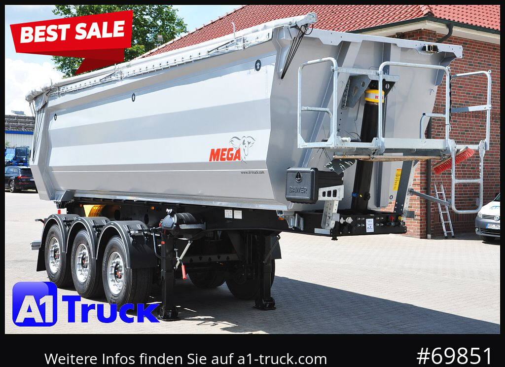 REISCH Mega  28m³ Lift Stahl  SAF Hardox - Kipper oplegger: afbeelding 1 REISCH Mega  28m³ Lift Stahl  SAF Hardox - Kipper oplegger: afbeelding 1