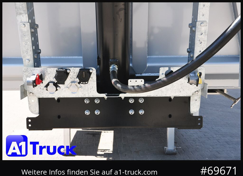 REISCH RHKS, Alu-Kippmulde 52m³, Kombitüren, Alufelgen, Liftachse, - Kipper oplegger: afbeelding 4 REISCH RHKS, Alu-Kippmulde 52m³, Kombitüren, Alufelgen, Liftachse, - Kipper oplegger: afbeelding 4