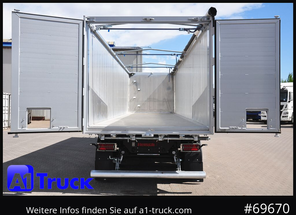 REISCH RHKS, Alu-Kippmulde 52m³, Kombitüren, Alufelgen, Liftachse, - Kipper oplegger: afbeelding 2 REISCH RHKS, Alu-Kippmulde 52m³, Kombitüren, Alufelgen, Liftachse, - Kipper oplegger: afbeelding 2