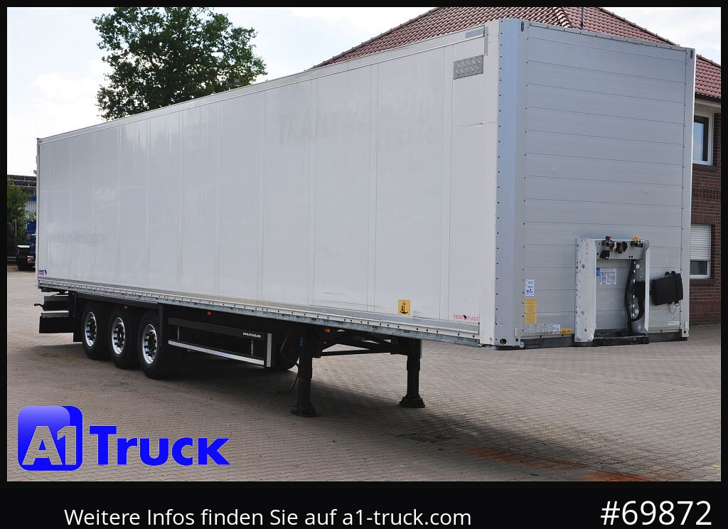 SCHMITZ Koffer, Trockenfracht, 117.500km, 1 Vorbesitzer - Gesloten oplegger: afbeelding 1 SCHMITZ Koffer, Trockenfracht, 117.500km, 1 Vorbesitzer - Gesloten oplegger: afbeelding 1