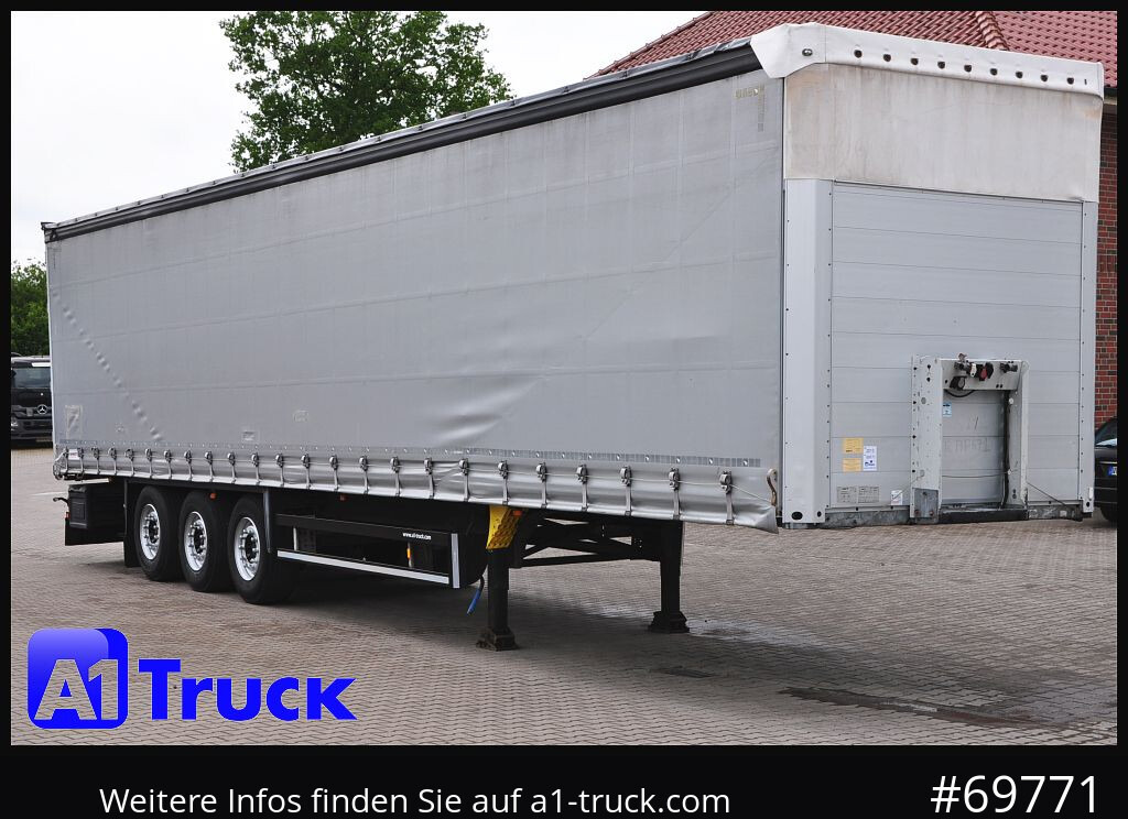 SCHMITZ SD Tautliner, Code XL, verzinkt, 1 Vorbesitzer - Schuifzeiloplegger: afbeelding 1 SCHMITZ SD Tautliner, Code XL, verzinkt, 1 Vorbesitzer - Schuifzeiloplegger: afbeelding 1