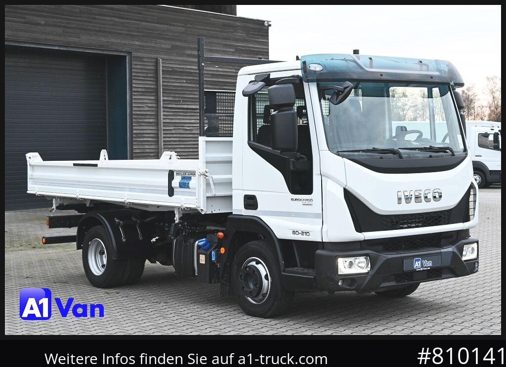 IVECO Eurocargo 80E21 Kipper, Meiller, Klima, 2x AHK - Vrachtwagen: afbeelding 1 IVECO Eurocargo 80E21 Kipper, Meiller, Klima, 2x AHK - Vrachtwagen: afbeelding 1