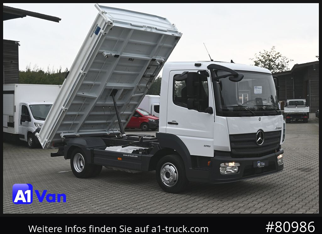 MERCEDES-BENZ Atego 816 Kipper, Ahk,Klima, Meiller, 3-Sitzer - Vrachtwagen: afbeelding 1 MERCEDES-BENZ Atego 816 Kipper, Ahk,Klima, Meiller, 3-Sitzer - Vrachtwagen: afbeelding 1