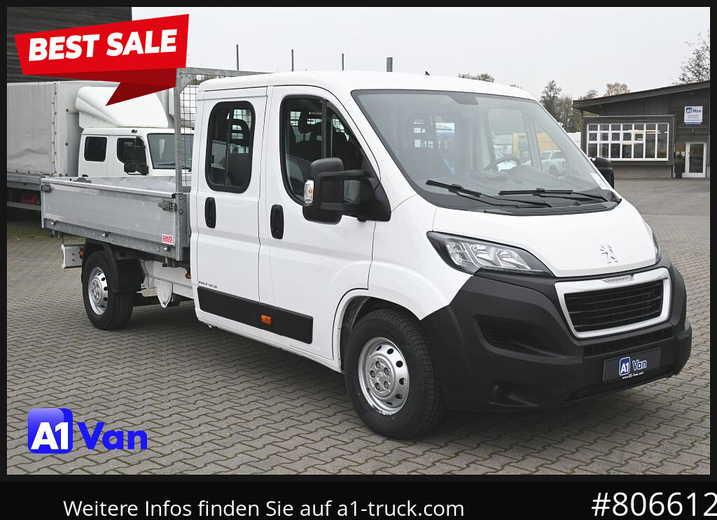 PEUGEOT Boxer Doka Kipper, AHK, Klima, Standheizung - Vrachtwagen: afbeelding 1 PEUGEOT Boxer Doka Kipper, AHK, Klima, Standheizung - Vrachtwagen: afbeelding 1