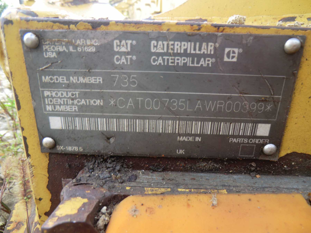 Caterpillar 735 TELAIO ANTERIORE - Frame/ Chassis voor Bouwmachine: afbeelding 1 Caterpillar 735 TELAIO ANTERIORE - Frame/ Chassis voor Bouwmachine: afbeelding 1