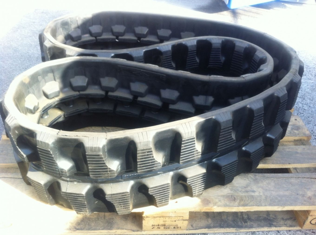 ITR 300X109X41 WKX Cingolo in gomma nuovo - Rupsband voor Bouwmachine: afbeelding 1 ITR 300X109X41 WKX Cingolo in gomma nuovo - Rupsband voor Bouwmachine: afbeelding 1