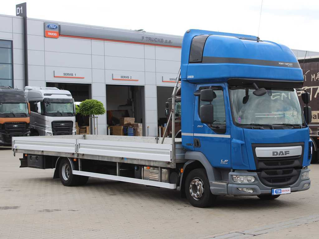 DAF LF 260, SLEEPING BODY, EURO 6, TIRES 80% - Vrachtwagen met open laadbak: afbeelding 3 DAF LF 260, SLEEPING BODY, EURO 6, TIRES 80% - Vrachtwagen met open laadbak: afbeelding 3