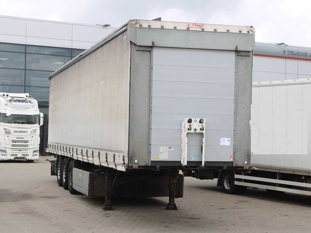 Fliegl SDS 390, MULDA, MULTILOCK, LIFT AXLE, SAF - Schuifzeiloplegger: afbeelding 3 Fliegl SDS 390, MULDA, MULTILOCK, LIFT AXLE, SAF - Schuifzeiloplegger: afbeelding 3