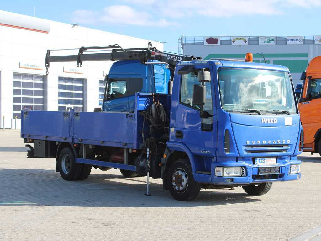 Iveco EUROCARGO 100E17, EURO 3, HYDRAULIC ARM HIAB 035-2 - Vrachtwagen met open laadbak, Kraanwagen: afbeelding 3 Iveco EUROCARGO 100E17, EURO 3, HYDRAULIC ARM HIAB 035-2 - Vrachtwagen met open laadbak, Kraanwagen: afbeelding 3