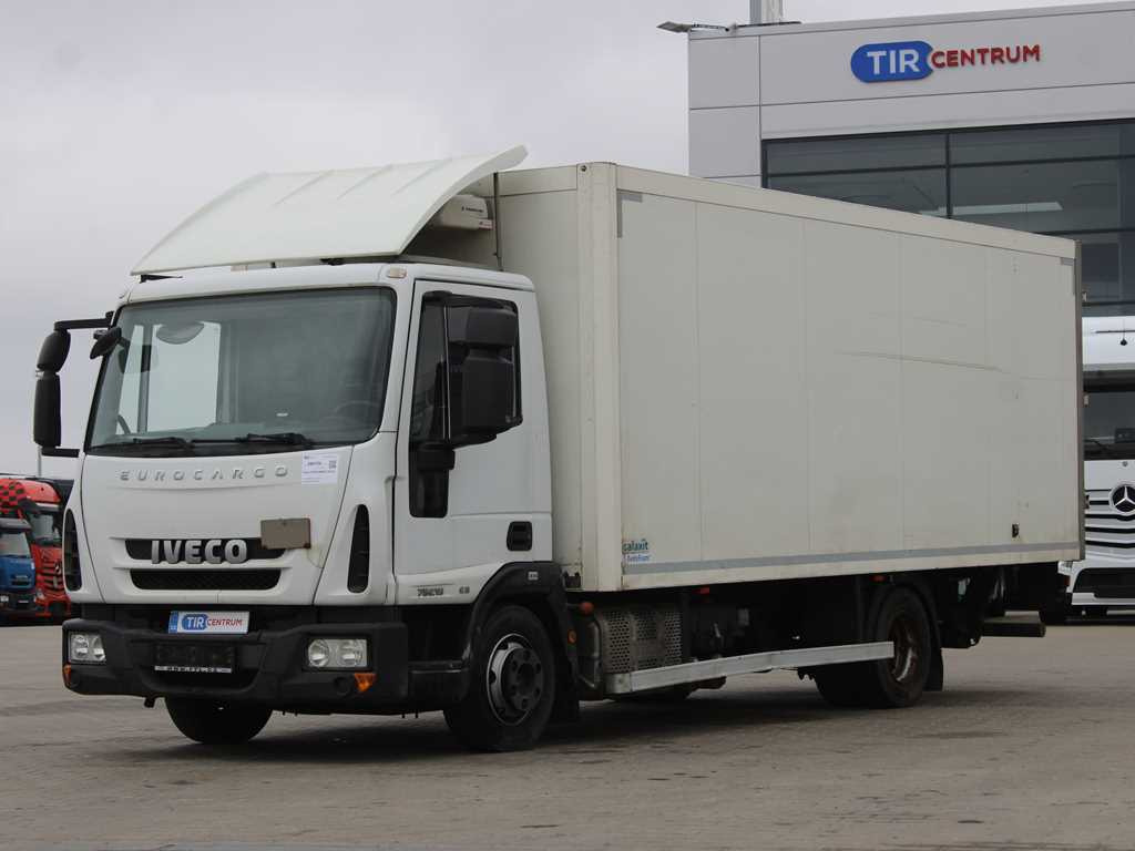 Iveco EUROCARGO 75E19, THERMO KING C - 450e, HYDRAULIC FRONT - Koelwagen vrachtwagen: afbeelding 1 Iveco EUROCARGO 75E19, THERMO KING C - 450e, HYDRAULIC FRONT - Koelwagen vrachtwagen: afbeelding 1