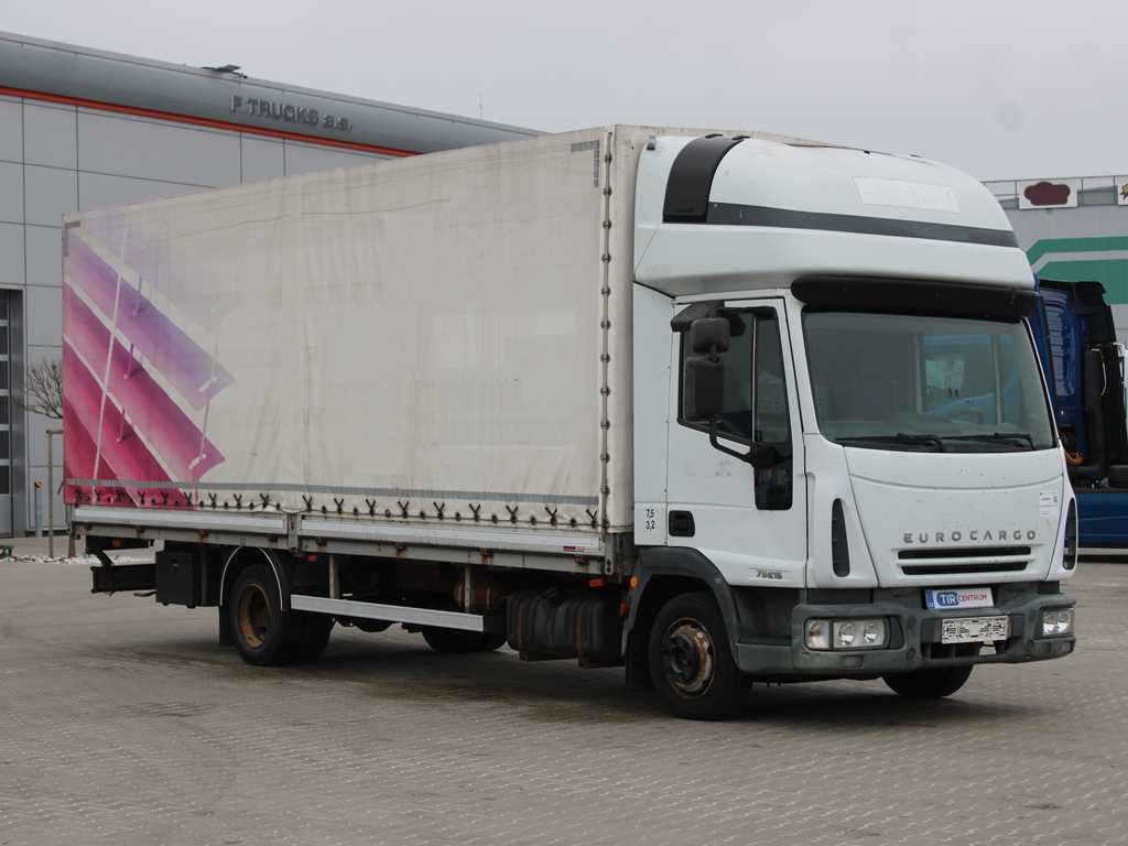 Iveco EUROCARGO ML 75 E 15, EURO 3, SLEEPING BODY - Schuifzeilen vrachtwagen: afbeelding 3 Iveco EUROCARGO ML 75 E 15, EURO 3, SLEEPING BODY - Schuifzeilen vrachtwagen: afbeelding 3