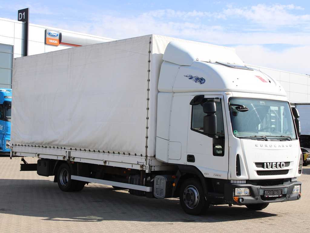 Iveco EUROCARGO ML 75E18, EURO 5EEV, PNEU 90%, SIDE - Schuifzeilen vrachtwagen: afbeelding 2 Iveco EUROCARGO ML 75E18, EURO 5EEV, PNEU 90%, SIDE - Schuifzeilen vrachtwagen: afbeelding 2