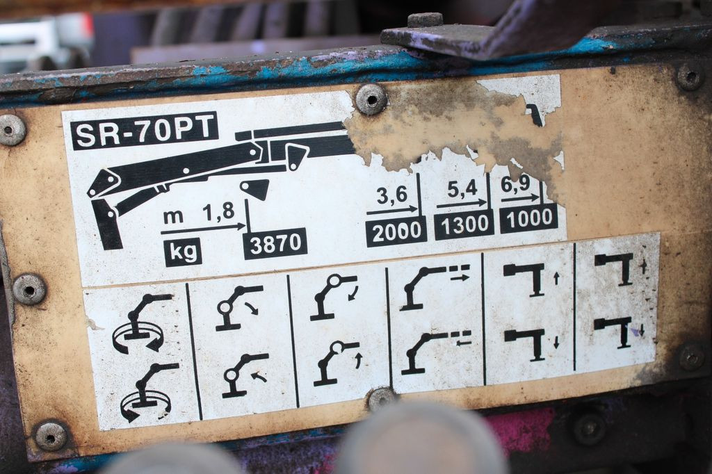 LIAZ 18.23,CRANE NJ SR-70 PT,BEACONS - Vrachtwagen met open laadbak, Kraanwagen: afbeelding 5 LIAZ 18.23,CRANE NJ SR-70 PT,BEACONS - Vrachtwagen met open laadbak, Kraanwagen: afbeelding 5
