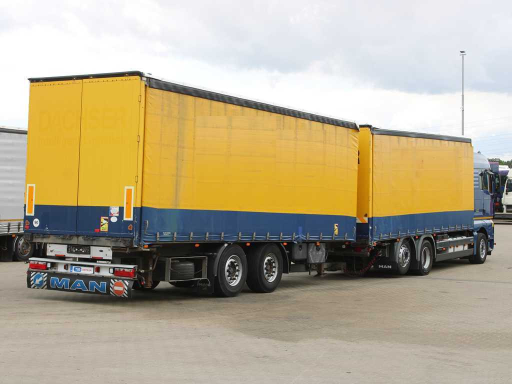 MAN TGS 26.440, 6X2, EURO 5, LIFTING AXLE, TV + K&G ZPA 18 - Schuifzeilen vrachtwagen: afbeelding 4 MAN TGS 26.440, 6X2, EURO 5, LIFTING AXLE, TV + K&G ZPA 18 - Schuifzeilen vrachtwagen: afbeelding 4