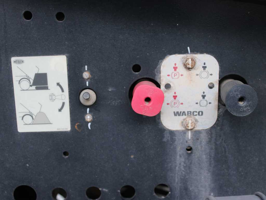 Kipper oplegger Meiller MHPS 12/27 NOSS2, LIFT AXLE, SAF: afbeelding 7