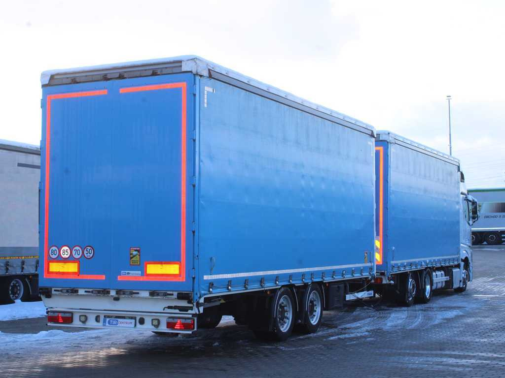 Mercedes-Benz ACTROS 2553, EURO 6, 6X2, AIR SUSPENSION, DRIVE-THROUGH + PANAV - Schuifzeilen vrachtwagen: afbeelding 4 Mercedes-Benz ACTROS 2553, EURO 6, 6X2, AIR SUSPENSION, DRIVE-THROUGH + PANAV - Schuifzeilen vrachtwagen: afbeelding 4