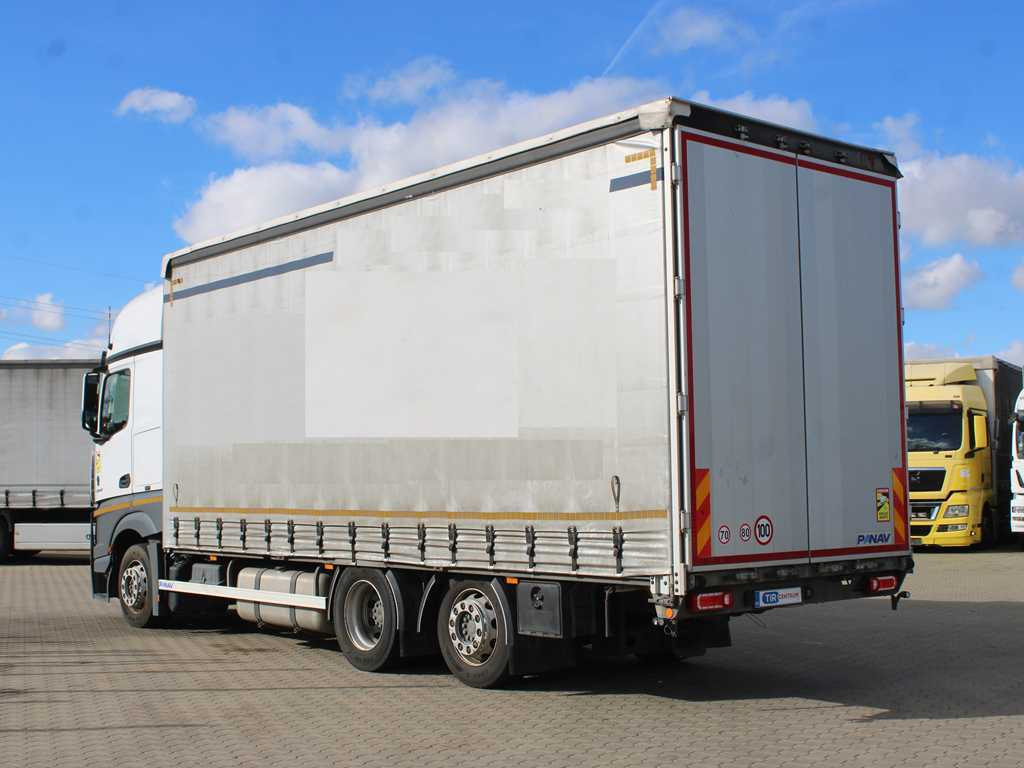 Mercedes-Benz Actros 2542, EURO 6, 6X2, NAVIGATION - Schuifzeilen vrachtwagen: afbeelding 5 Mercedes-Benz Actros 2542, EURO 6, 6X2, NAVIGATION - Schuifzeilen vrachtwagen: afbeelding 5