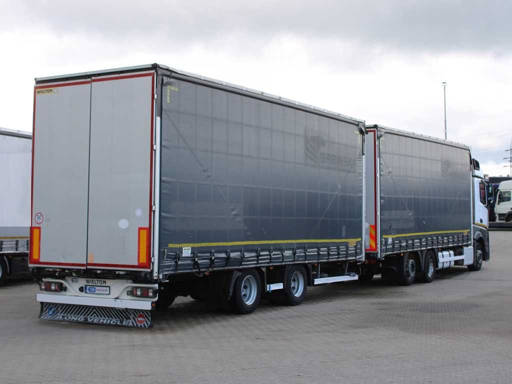 Mercedes-Benz Actros 2545, TRANZIT SET, LIFTING AXLE, EURO 6 - Schuifzeilen vrachtwagen: afbeelding 3 Mercedes-Benz Actros 2545, TRANZIT SET, LIFTING AXLE, EURO 6 - Schuifzeilen vrachtwagen: afbeelding 3