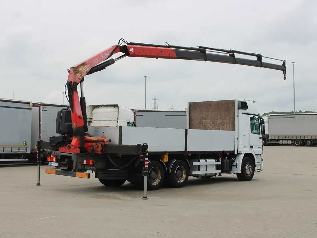 Mercedes-Benz Actros 2644, 6X4, EURO 4, CRANE FASSI F210 - Kraanwagen: afbeelding 3 Mercedes-Benz Actros 2644, 6X4, EURO 4, CRANE FASSI F210 - Kraanwagen: afbeelding 3