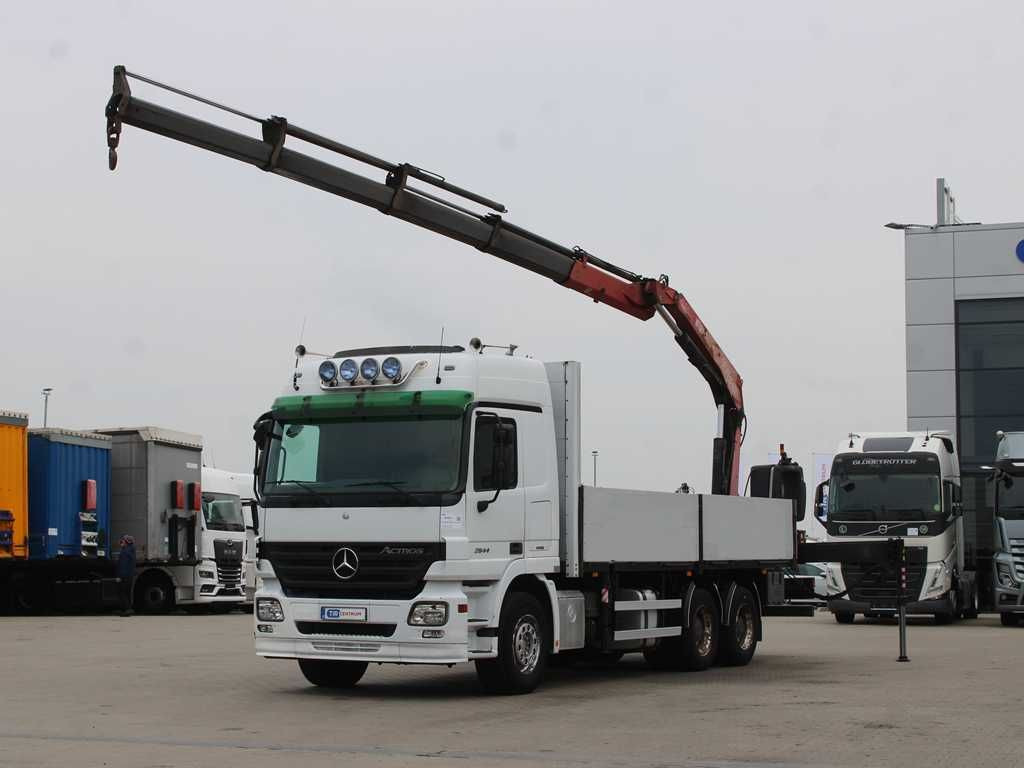 Mercedes-Benz Actros 2644, 6X4, EURO 4, CRANE FASSI F210 - Kraanwagen: afbeelding 1 Mercedes-Benz Actros 2644, 6X4, EURO 4, CRANE FASSI F210 - Kraanwagen: afbeelding 1