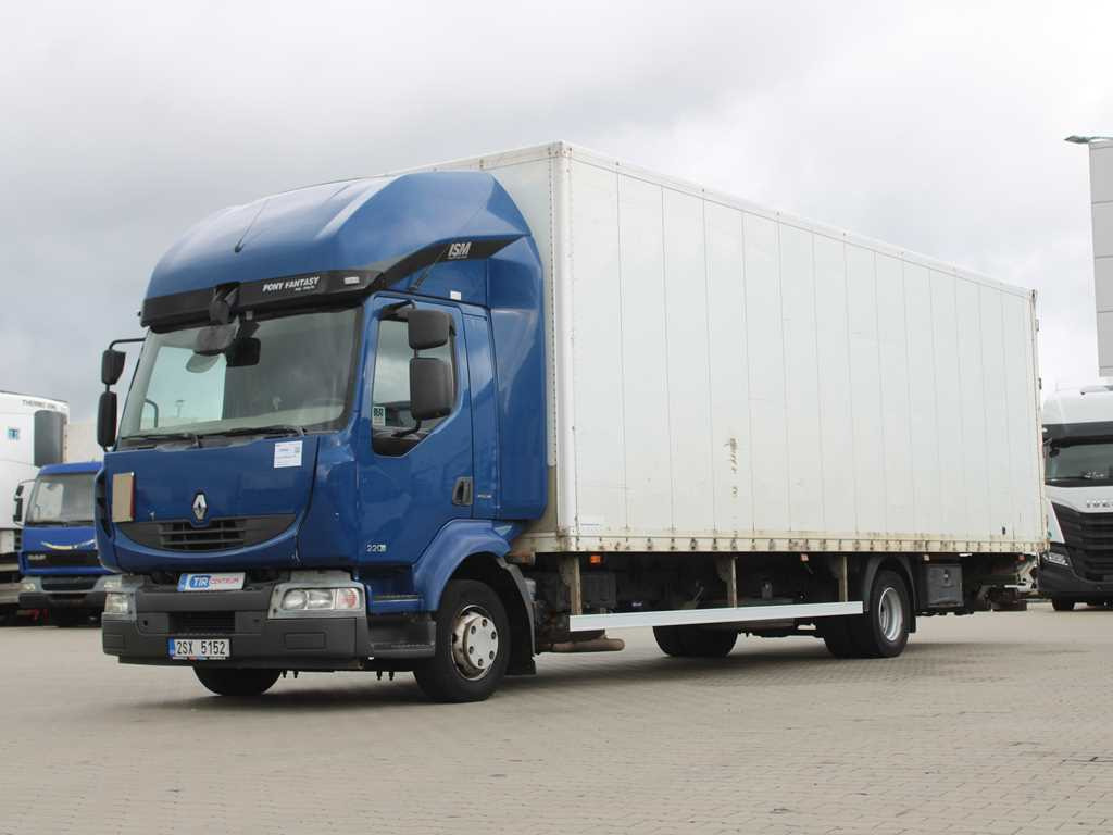 Renault MIDLUM 220, HYDRAULIC FRONT, EURO 5 - Bakwagen: afbeelding 1 Renault MIDLUM 220, HYDRAULIC FRONT, EURO 5 - Bakwagen: afbeelding 1