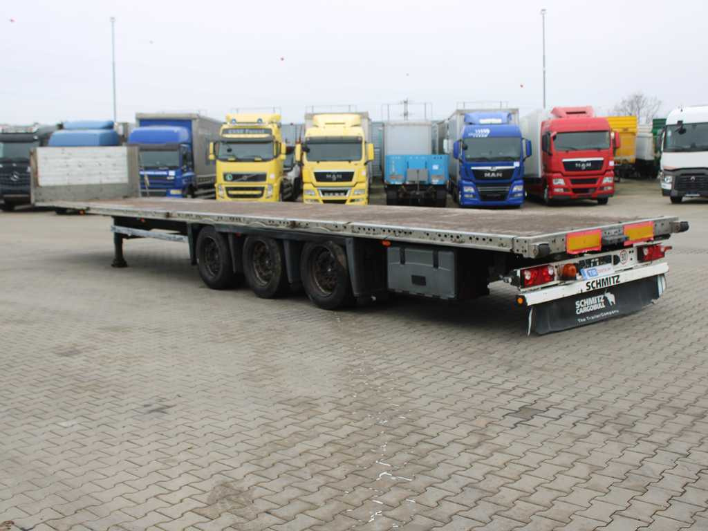 Schmitz CARGOBULL SCB *S3T, LIFTING AXLE, MULTILOCK, LOWDECK - Vlakke/ Open oplegger: afbeelding 5 Schmitz CARGOBULL SCB *S3T, LIFTING AXLE, MULTILOCK, LOWDECK - Vlakke/ Open oplegger: afbeelding 5