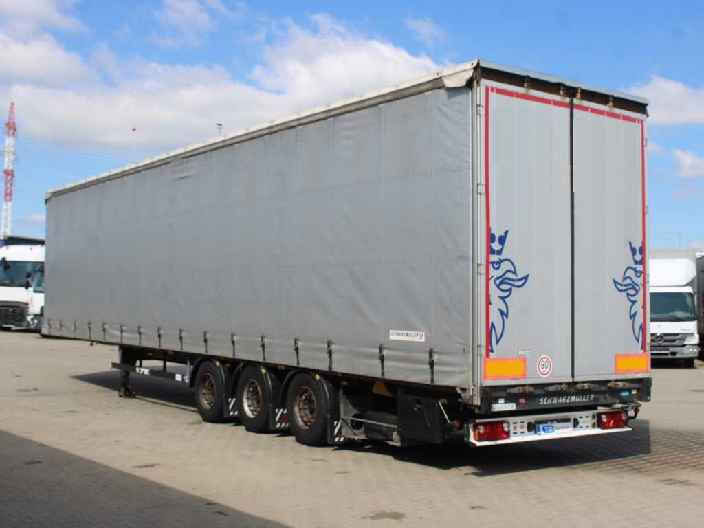 Schwarzmüller SPA 3/E, LOWDECK, MULTILOCK, LIFTING AXLE - Schuifzeiloplegger: afbeelding 4 Schwarzmüller SPA 3/E, LOWDECK, MULTILOCK, LIFTING AXLE - Schuifzeiloplegger: afbeelding 4