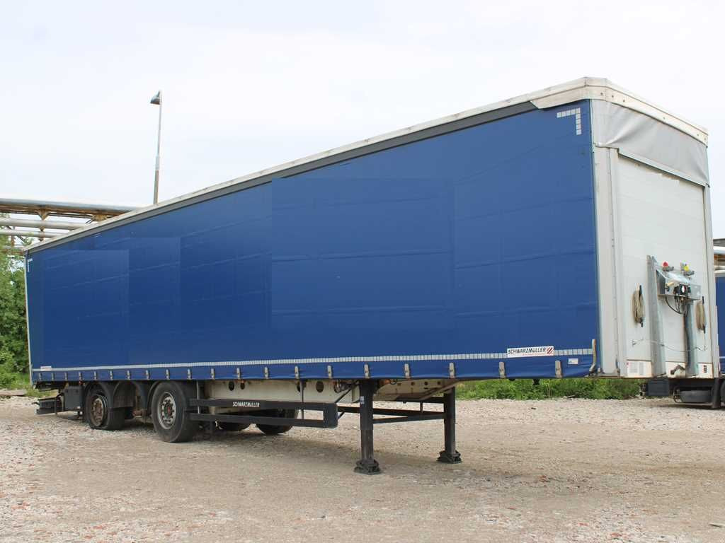 Schwarzmüller SPA 3/E, MULTILOCK, LIFTING AXLE, SAF, MULDA - Schuifzeiloplegger: afbeelding 2 Schwarzmüller SPA 3/E, MULTILOCK, LIFTING AXLE, SAF, MULDA - Schuifzeiloplegger: afbeelding 2