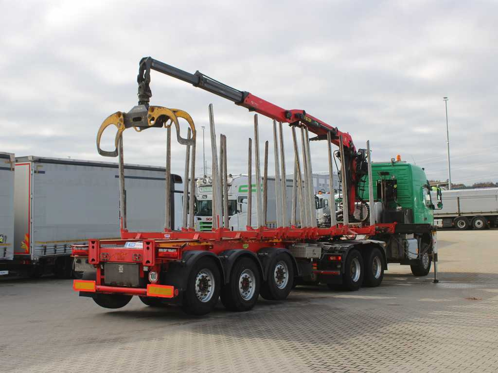 Volvo FM 540, EURO 6, 6X6, VEB+, HYDRAULIC ARM PALFINGER Q170Z96 - Trekker, Houtoplegger: afbeelding 5 Volvo FM 540, EURO 6, 6X6, VEB+, HYDRAULIC ARM PALFINGER Q170Z96 - Trekker, Houtoplegger: afbeelding 5