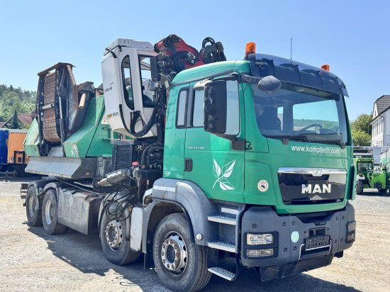 MAN TGS 35.540 8x4 mit Komptech-Zusatzeinheit - Bosbouwmachine, Vrachtwagen: afbeelding 5 MAN TGS 35.540 8x4 mit Komptech-Zusatzeinheit - Bosbouwmachine, Vrachtwagen: afbeelding 5