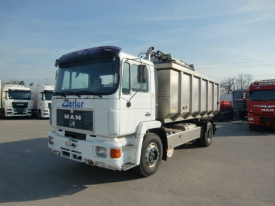 MAN 19.342 Tierkörperverwertung Sonderaufbau, Blattgefedert - Gemeentelijke machine/ Speciaal, Vrachtwagen: afbeelding 1 MAN 19.342 Tierkörperverwertung Sonderaufbau, Blattgefedert - Gemeentelijke machine/ Speciaal, Vrachtwagen: afbeelding 1