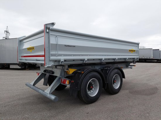HUMBAUR HTK195024 Tandem 3-Seitenkipper Verzinkt, SAF-Achsen, - Kipper aanhangwagen: afbeelding 4 HUMBAUR HTK195024 Tandem 3-Seitenkipper Verzinkt, SAF-Achsen, - Kipper aanhangwagen: afbeelding 4