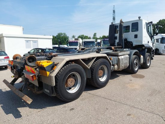 Iveco 8x4 Meiller Abroller, Automatik, E6, Retarder, - Haakarmsysteem vrachtwagen, Kraanwagen: afbeelding 4 Iveco 8x4 Meiller Abroller, Automatik, E6, Retarder, - Haakarmsysteem vrachtwagen, Kraanwagen: afbeelding 4