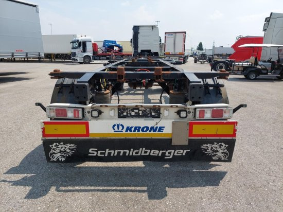 Krone AZ 18, Standard-Lafette Krone-Achsen, - Containertransporter/ Wissellaadbak aanhangwagen: afbeelding 3 Krone AZ 18, Standard-Lafette Krone-Achsen, - Containertransporter/ Wissellaadbak aanhangwagen: afbeelding 3