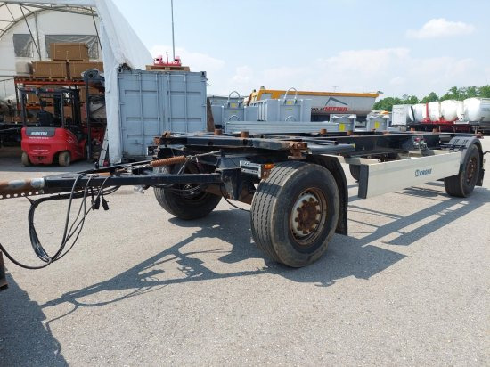 Krone AZ 18, Standard-Lafette Krone-Achsen, - Containertransporter/ Wissellaadbak aanhangwagen: afbeelding 5 Krone AZ 18, Standard-Lafette Krone-Achsen, - Containertransporter/ Wissellaadbak aanhangwagen: afbeelding 5