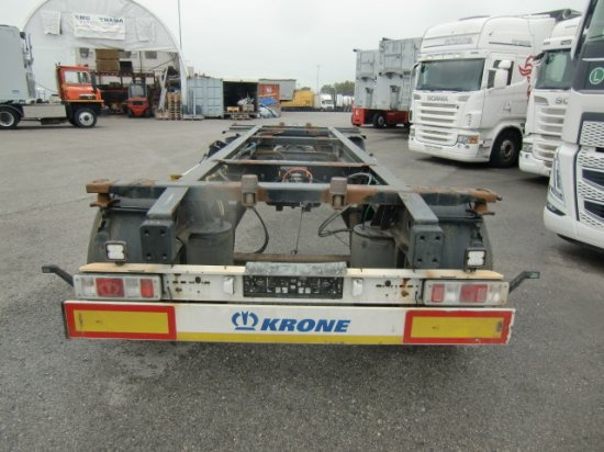 Krone Maxi Lafette BPW Achsen 3 Stück - Containertransporter/ Wissellaadbak aanhangwagen: afbeelding 5 Krone Maxi Lafette BPW Achsen 3 Stück - Containertransporter/ Wissellaadbak aanhangwagen: afbeelding 5