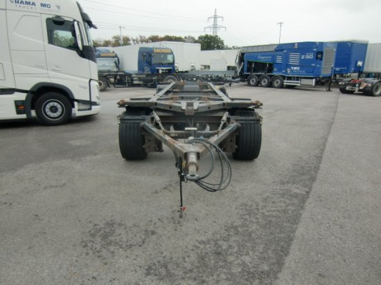 Krone Maxi Lafette BPW Achsen 3 Stück - Containertransporter/ Wissellaadbak aanhangwagen: afbeelding 2 Krone Maxi Lafette BPW Achsen 3 Stück - Containertransporter/ Wissellaadbak aanhangwagen: afbeelding 2