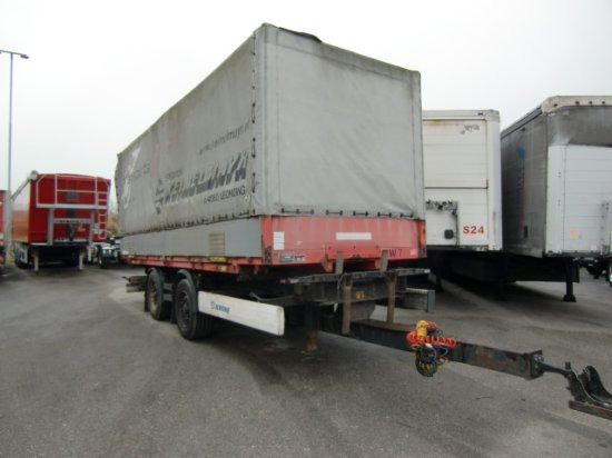 Krone ZZ/DC07 Tandem-Lafette, Standard, BPW-Achsen, Heckabstützung ohne Container - Containertransporter/ Wissellaadbak aanhangwagen: afbeelding 1 Krone ZZ/DC07 Tandem-Lafette, Standard, BPW-Achsen, Heckabstützung ohne Container - Containertransporter/ Wissellaadbak aanhangwagen: afbeelding 1