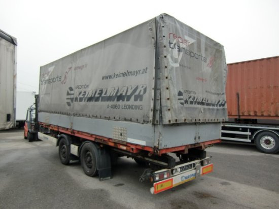 Krone ZZ/DC07 Tandem-Lafette, Standard, BPW-Achsen, Heckabstützung ohne Container - Containertransporter/ Wissellaadbak aanhangwagen: afbeelding 4 Krone ZZ/DC07 Tandem-Lafette, Standard, BPW-Achsen, Heckabstützung ohne Container - Containertransporter/ Wissellaadbak aanhangwagen: afbeelding 4