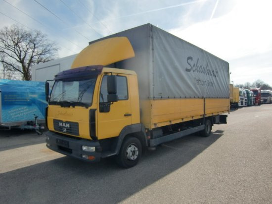 MAN LE 12.220 Plane, LBW, manual - Schuifzeilen vrachtwagen: afbeelding 1 MAN LE 12.220 Plane, LBW, manual - Schuifzeilen vrachtwagen: afbeelding 1