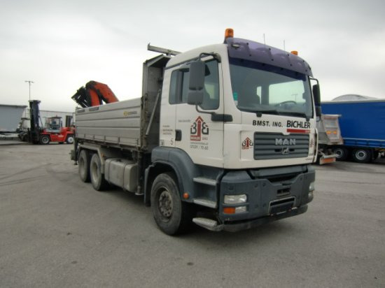 MAN TGA 33.430 6x4 Kipper, Manuel, E4 Palfinger Blatt-Blatt - Kipper vrachtwagen: afbeelding 3 MAN TGA 33.430 6x4 Kipper, Manuel, E4 Palfinger Blatt-Blatt - Kipper vrachtwagen: afbeelding 3