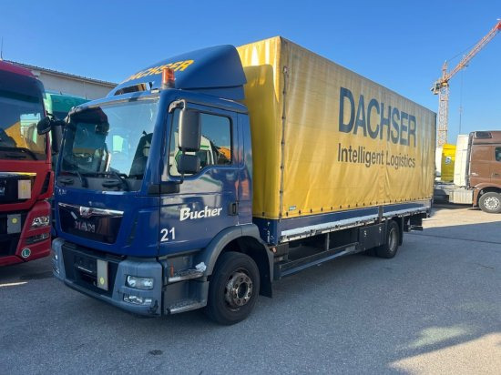 MAN TGM 12.250 4x2 Manuel, E5, LBW - Schuifzeilen vrachtwagen: afbeelding 1 MAN TGM 12.250 4x2 Manuel, E5, LBW - Schuifzeilen vrachtwagen: afbeelding 1